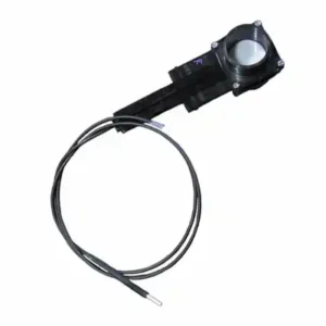 Waste Valve 3" Lasalle Bristol 96" Cable with 3" Hub and Spigot with Handle 66N4AB96GM