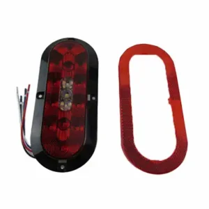 LED Tail Light 6" oval with Stop/Turn/Tail T6SR2-BU